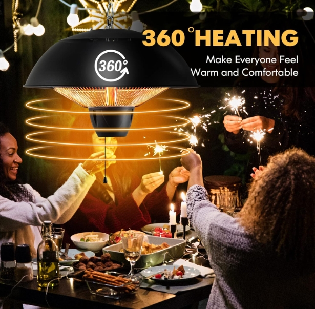 Nightclub patio heater waterproof