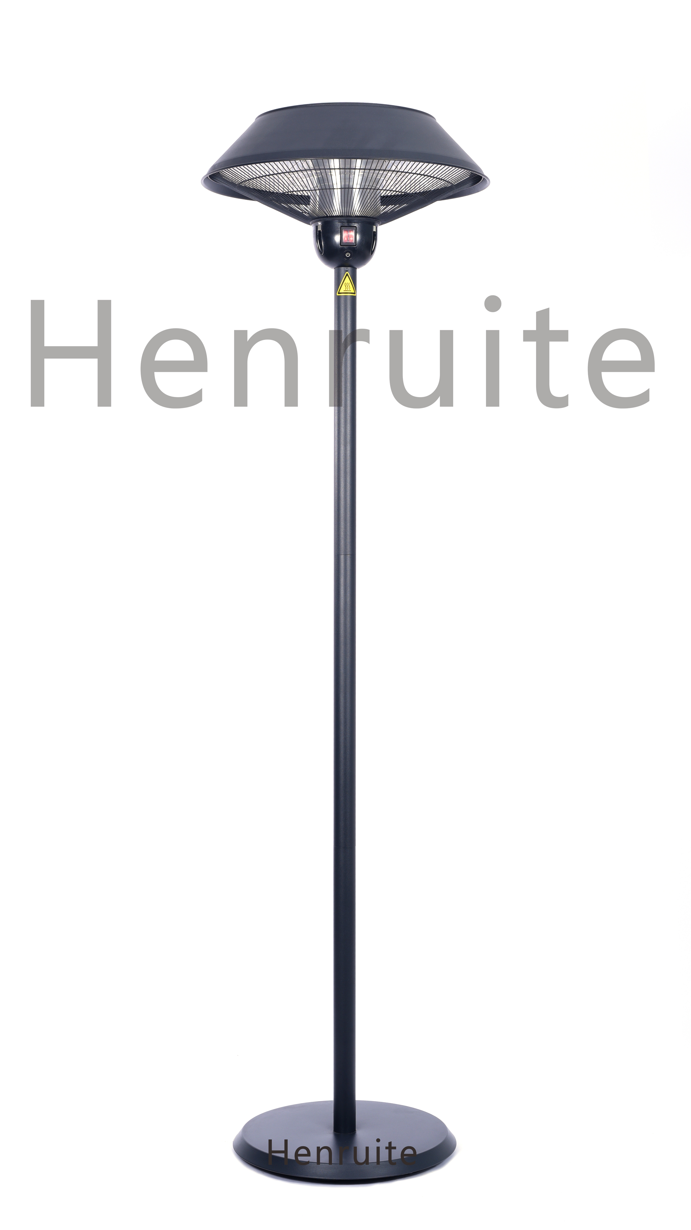 Distance between patio heater and ceiling